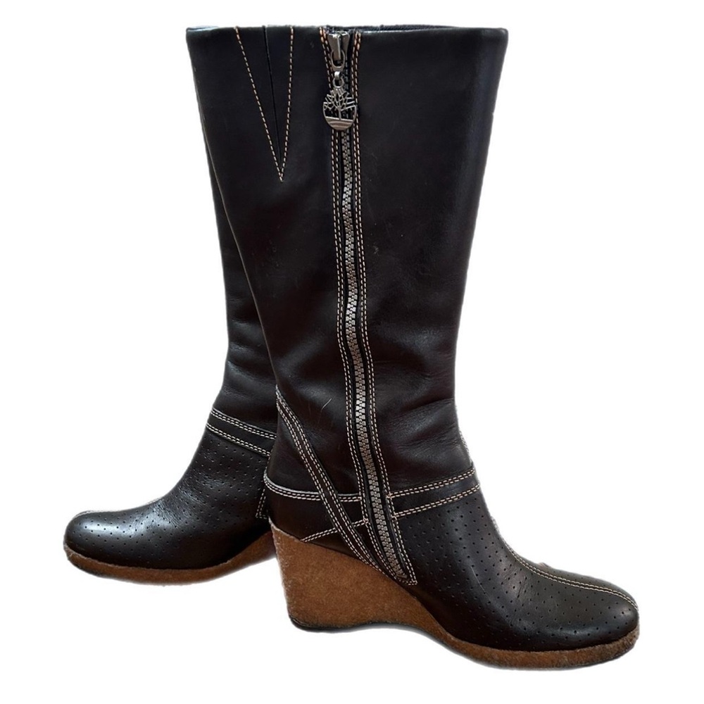 Timberland Wedge Heel Boots